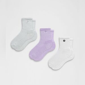 Lululemon Unisex Daily Essential Quarter Socks